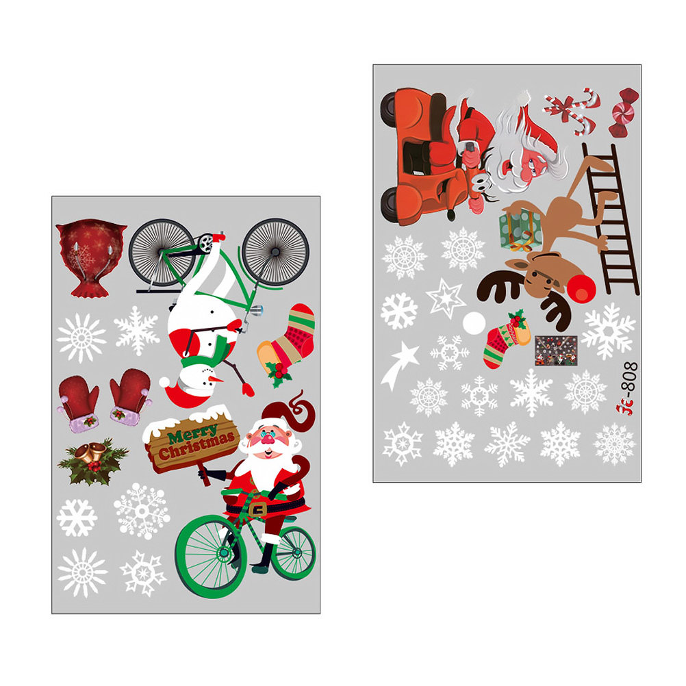 Window Winter Sticker Scene Ho - Snowflake Window Decal review and price