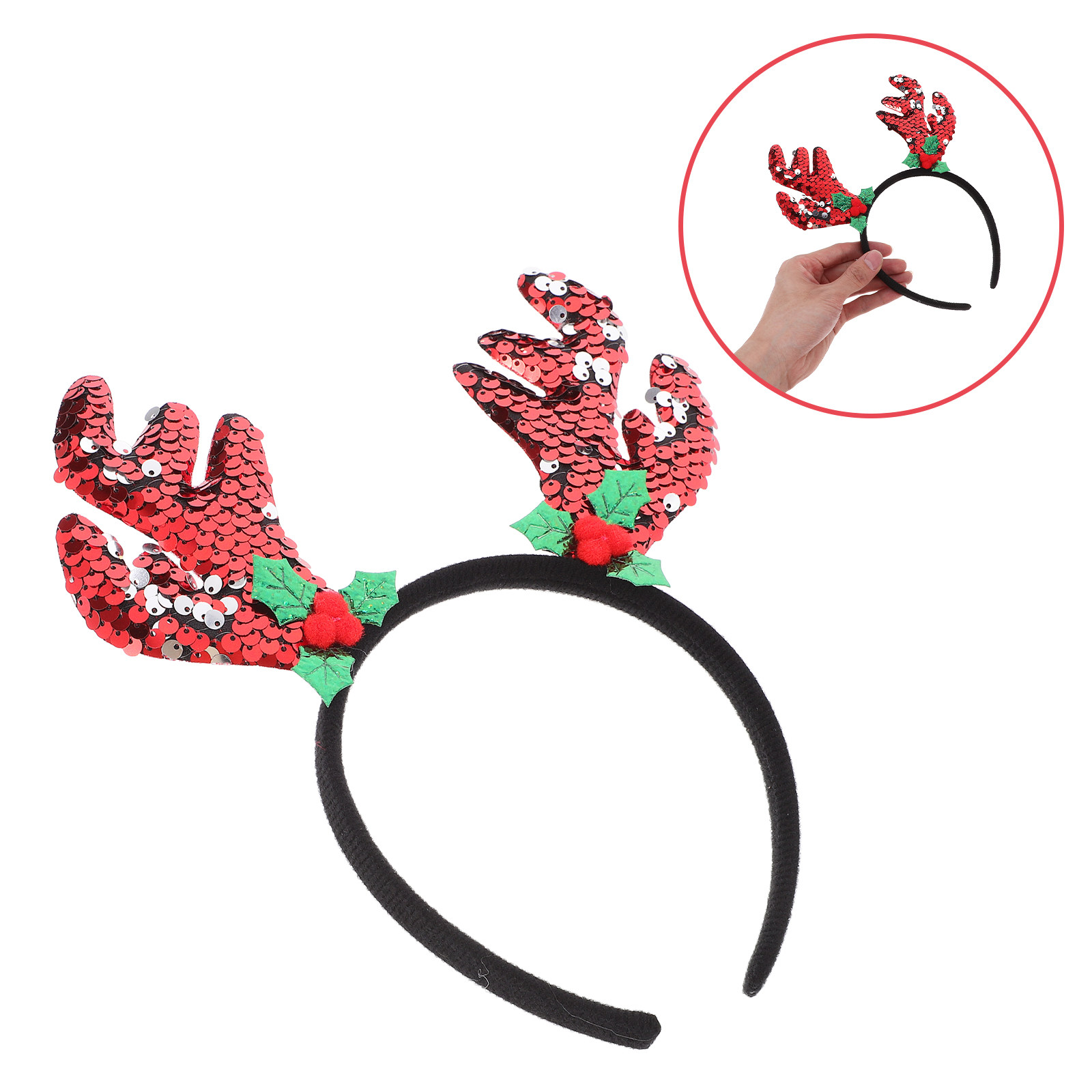 Reindeer Antler Headband Xmas  - Reindeer Antlers Headband review and price
