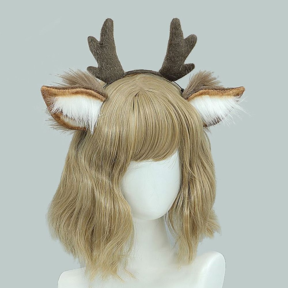 Unisex Deer Ears Reindeer Antl - Reindeer Antlers Headband review and price