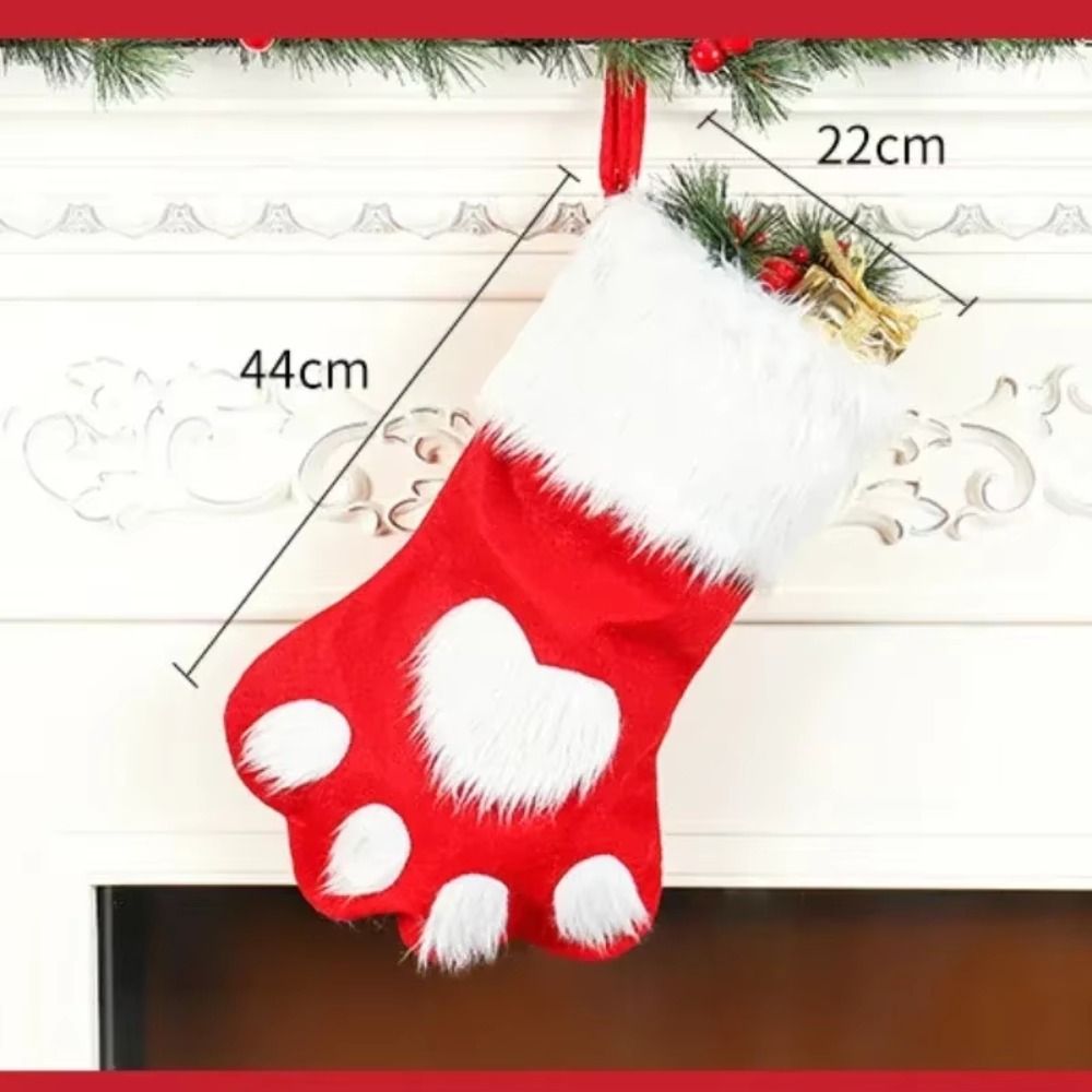 1/3/5/10PCS Cute Large Capacit - Christmas Stocking Hanging review and price