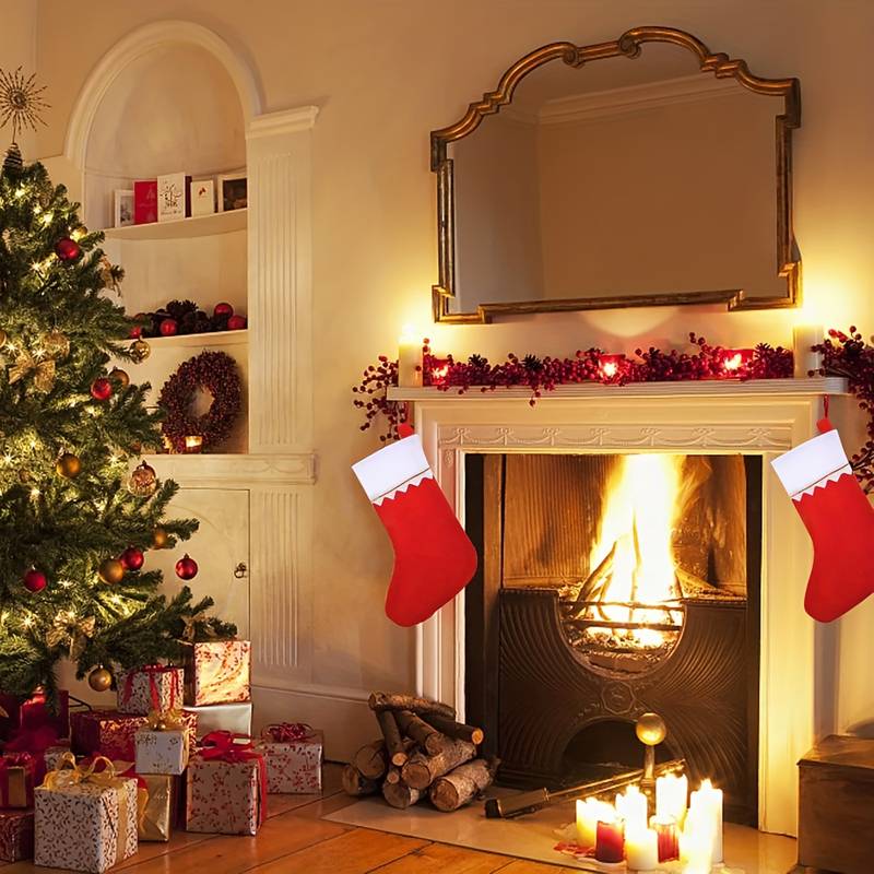 1/3/6pcs Christmas Stockings,  - Christmas Stocking Hanging review and price