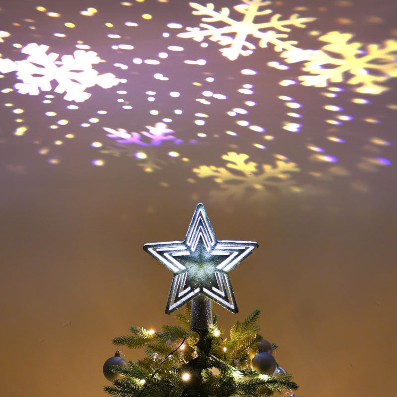 LED Projection Tree Topper Sta - Star Tree Topper review and price