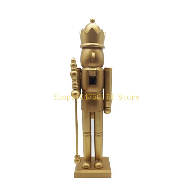Christmas Mantels Decors, Gold - Nutcracker Figurine review and price