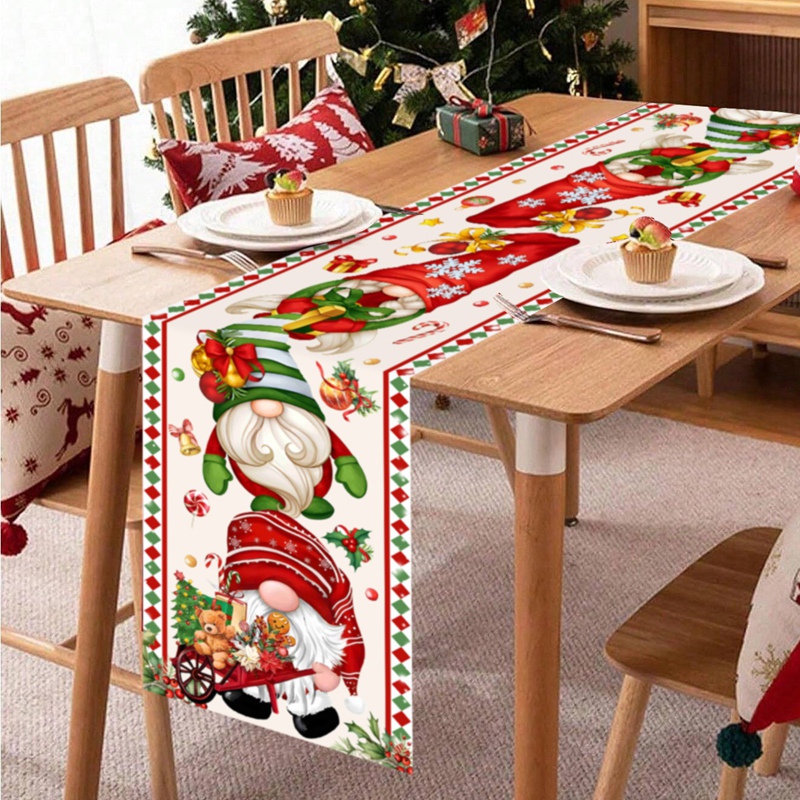 Christmas Table Runner Faceles - Christmas Table Runner review and price