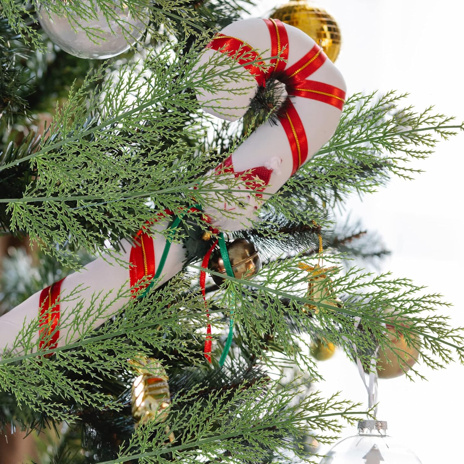 30/60pcs Artificial Plants Pla - Christmas Tree Artificial review and price