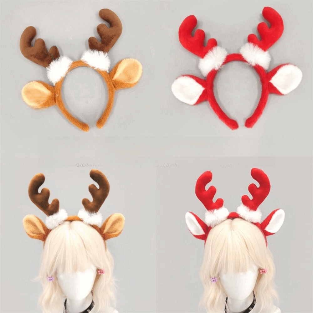Realistic Antler Headband Cute - Reindeer Antlers Headband review and price