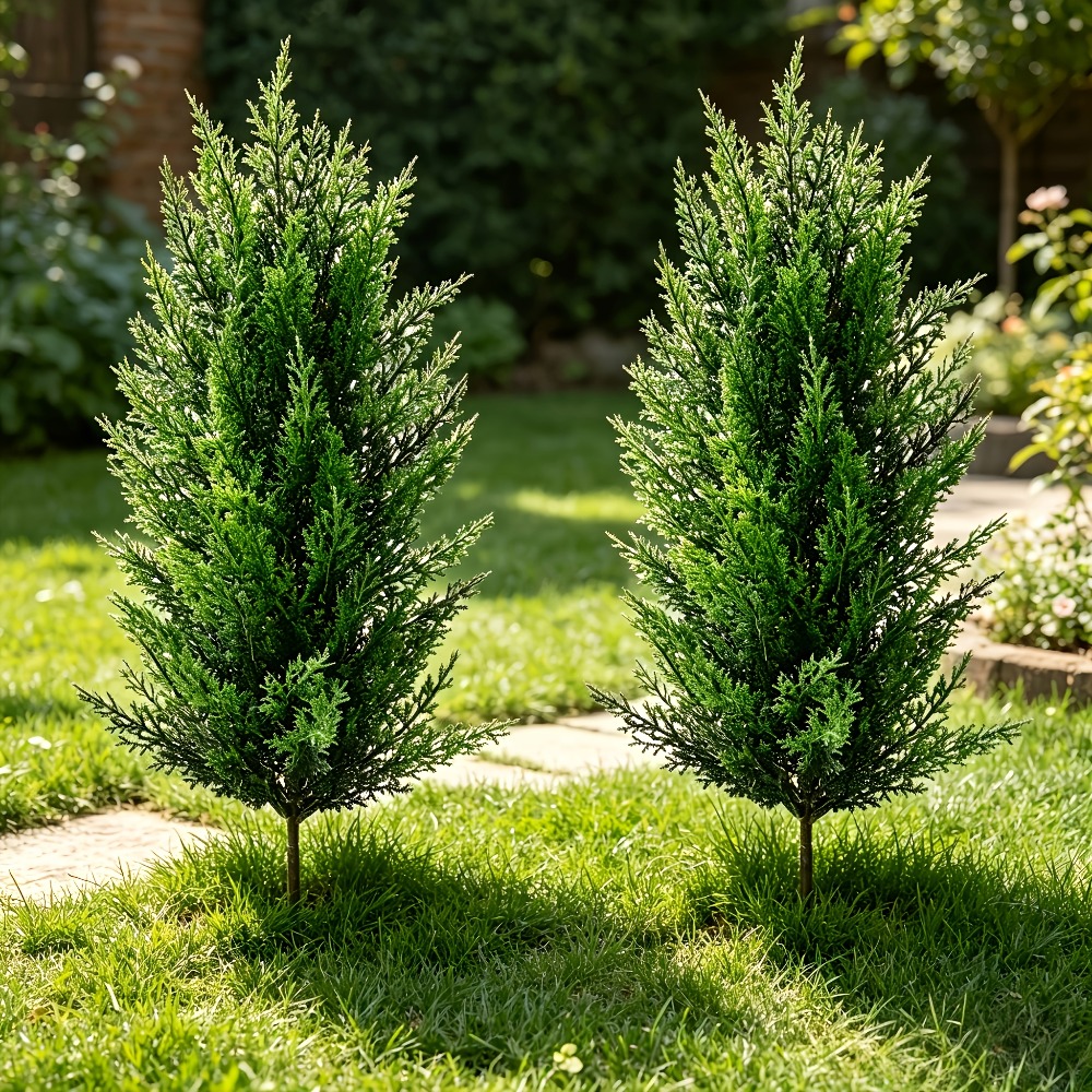 2PC Outdoor Artificial Pine Tr - Christmas Tree Artificial review and price