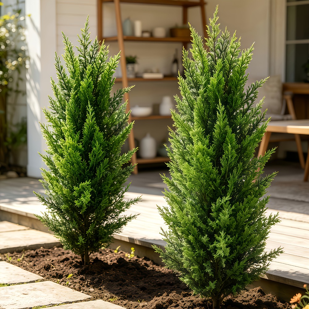 2PC Outdoor Artificial Pine Tr - Christmas Tree Artificial review and price