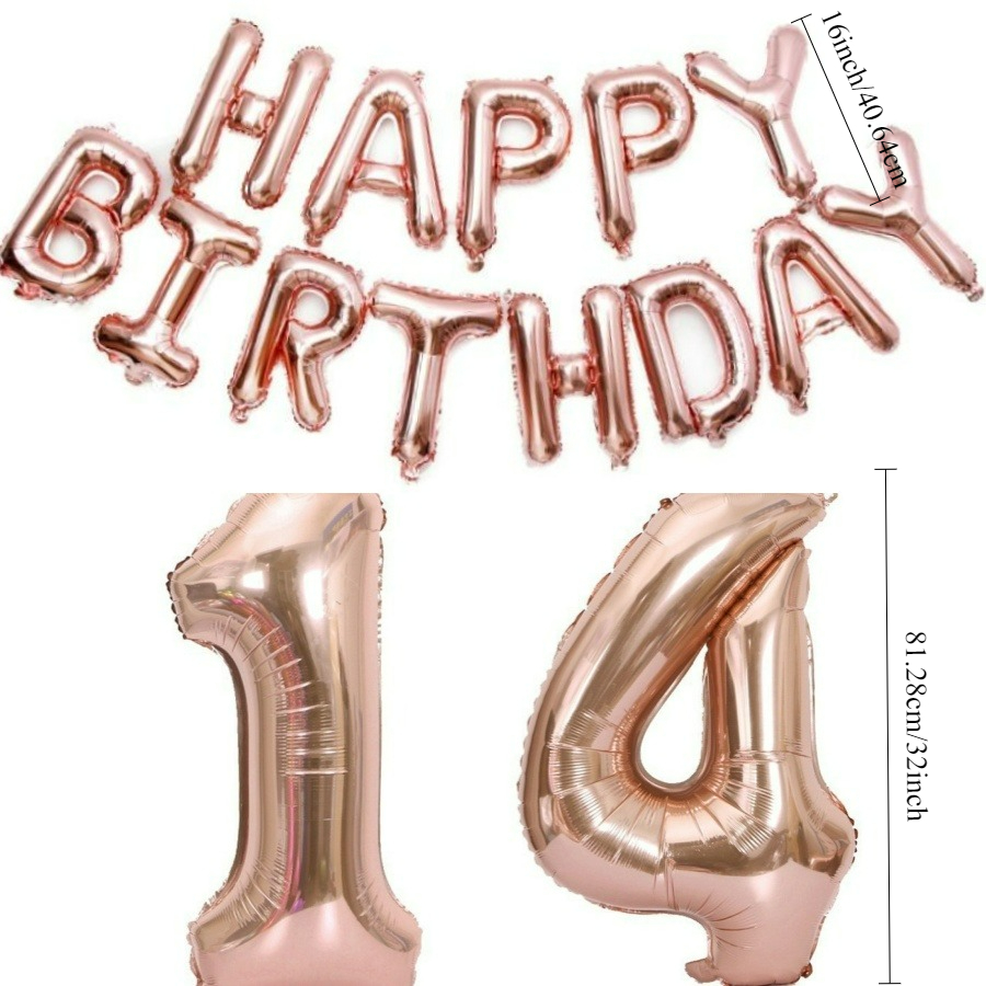 Happy Birthday 32Inch Number F - Tinsel Garland Decoration review and price