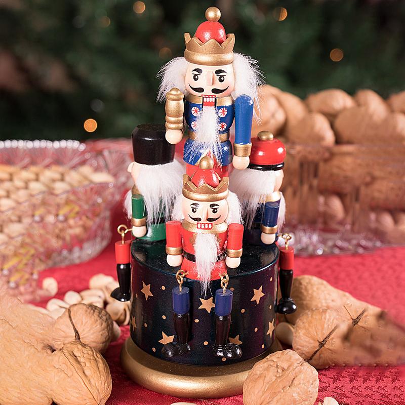 Christmas Music Box Funny Nutc - Nutcracker Figurine review and price