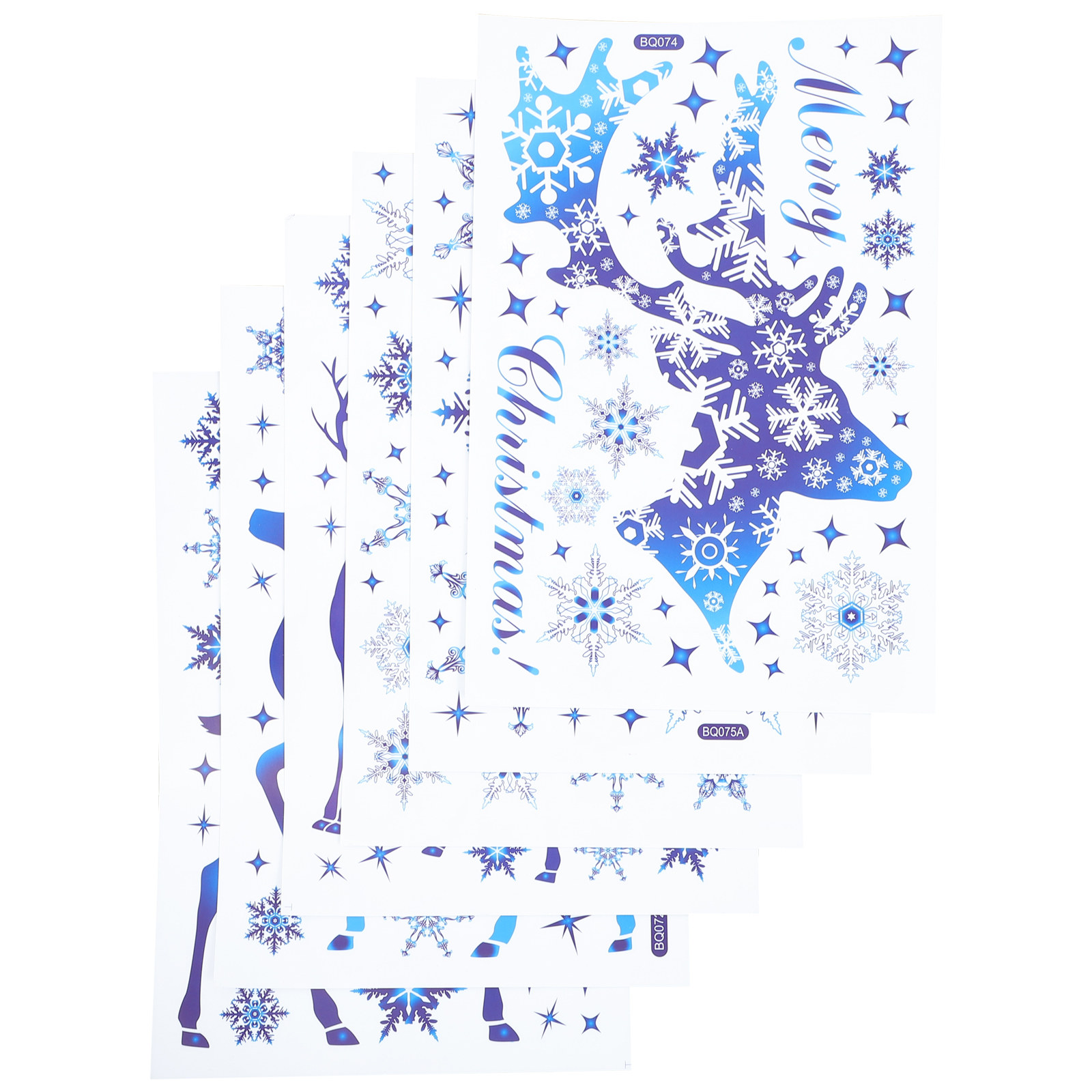 6 Sheets Snow Flake Window Dec - Snowflake Window Decal review and price