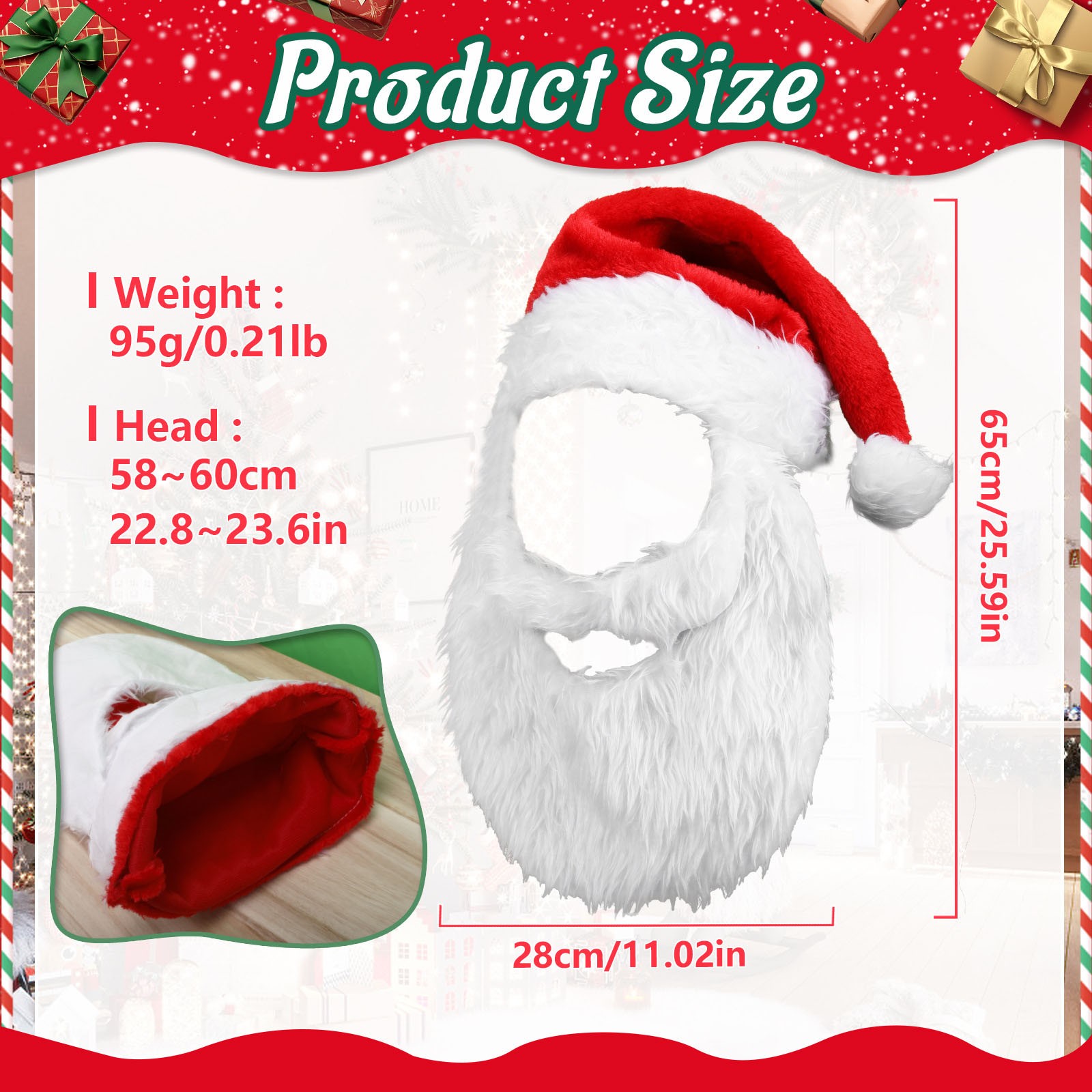 New Adults Ball Plush Christma - Santa Hat Plush review and price