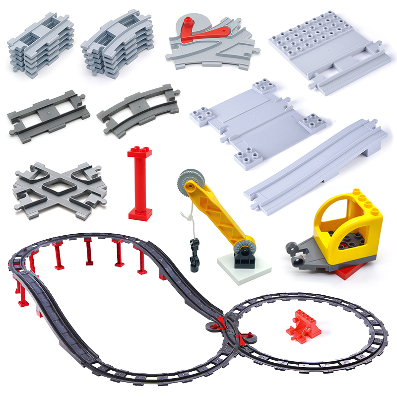 Train Track Set Big Building B - Lego Set City review and price