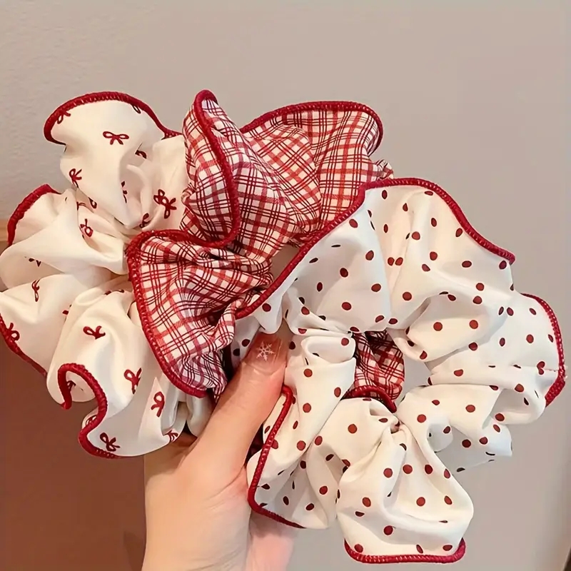 3 Pcs Sweet Red Dot Bowknot Pl - Christmas Throw Blanket review and price
