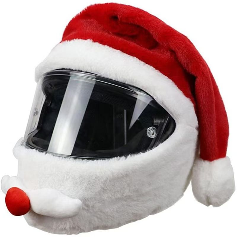 Christmas Santa Helmet Cover P - Santa Hat Plush review and price
