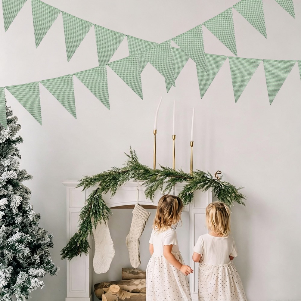 Sage Green White Fine Plaid Fa - Christmas Throw Blanket review and price