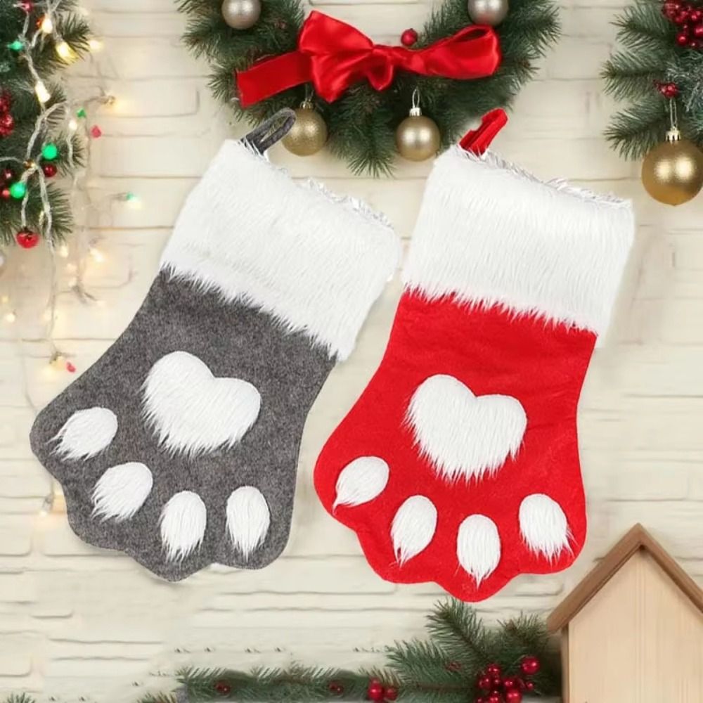 1/3/5/10PCS Long Plush Hair Do - Christmas Stocking Hanging review and price