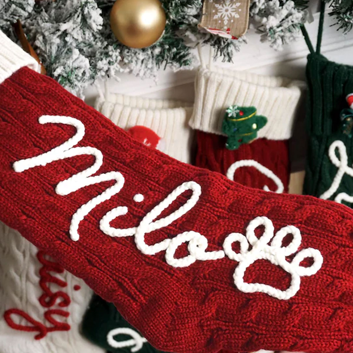 1PC Christmas Decorative Stock - Christmas Stocking Hanging review and price